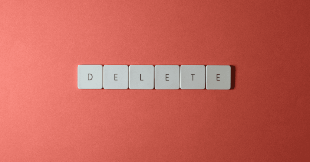 delete porn