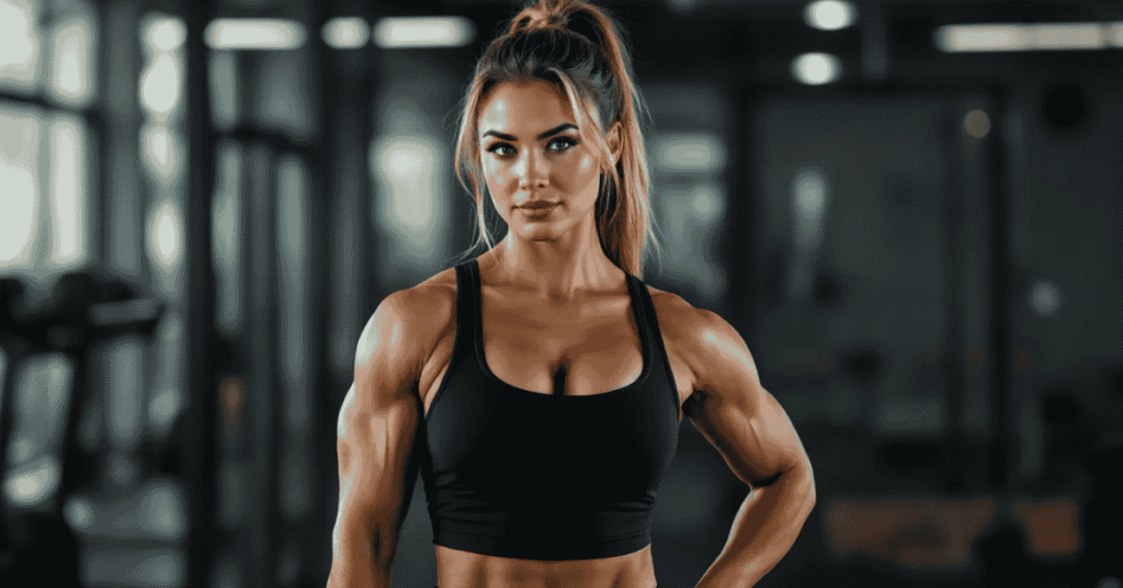 Muscular women