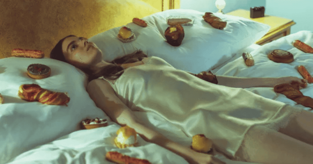 eating in the dream